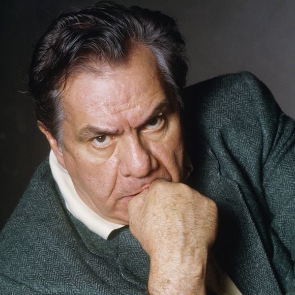 Photo d'archive de l'acteur Michel Galabru à Paris, France, en 1987. Photo by Pascal Baril/ABACAPRESS.COM