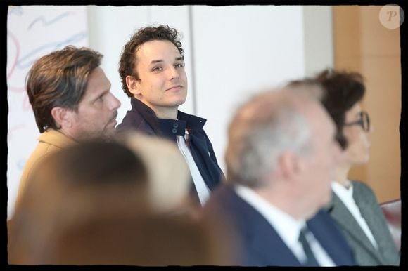 Exclusif - Theo Curin lors de la présentation de l'engagement de France Télévisions pour le handicap, France Télévision, Salle du Conseil le 6 mars 2025.

© Alain Guizard / Bestimage