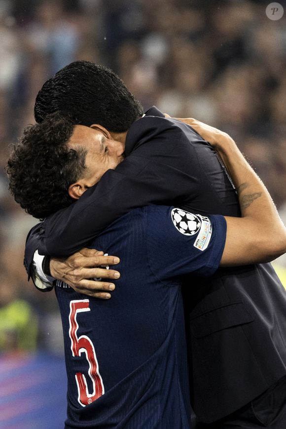 Le PSG remporte la Ligue Des Champions 2025, pour la première fois de son histoire, face à l'Inter Milan (5-0) à l'Allianz Arena de Munich, le 31 mai 2025.
© Cyril Moreau/Bestimage