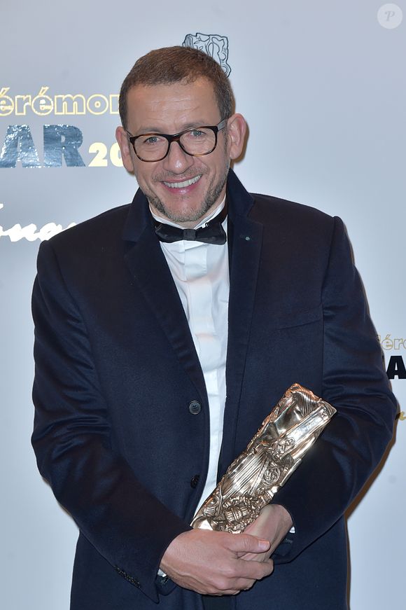 Dany Boon (César du public pour "Raid Dingue") au photocall du dîner de la 43ème cérémonie des César au Fouquet's à Paris, le 2 mars 2018.
© Giancarlo Gorassini/Bestimage