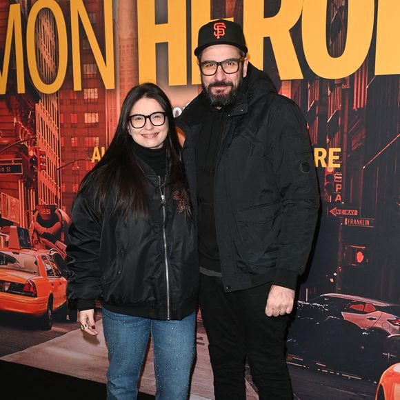 Lucie Bernardoni et Patrice Maktav - Avant-première du film "Mon héroïne" au cinéma UGC Normandie à Paris le 12 décembre 2022. © Coadic Guirec/Bestimage