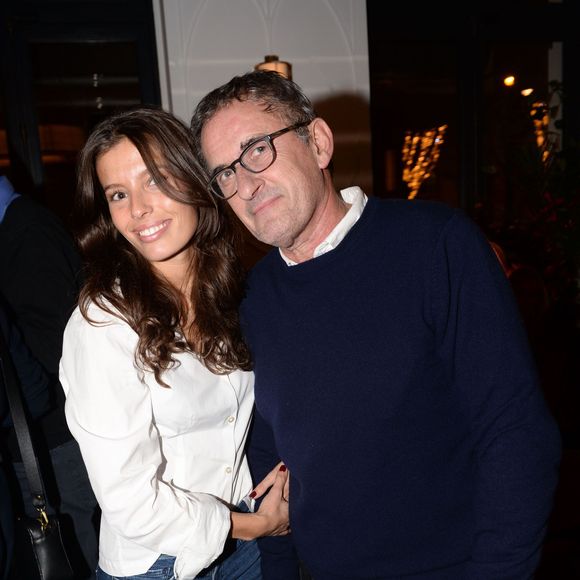 Exclusif - Christophe Dechavanne et sa fille Ninon à l'after-party du film "Holy Lands" au restaurant le Beefbar (Rue Marbeuf dans le 8ème arrondissement) à Paris, France, le 4 décembre 2018. © Rachid Bellak/Bestimage