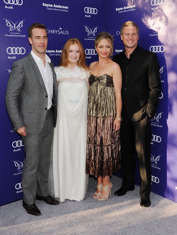 Comme pour James Van Der Beek, la mobilisation a été rapide et massive.

James Van Der Beek, Kimberly Brook, Rebecca Gayheart-Dane et Eric Dane - Cérémonie Chrysalis Butterfly Ball à Los Angeles le 7 juin 2014. Photo par JLPPA / Bestimage