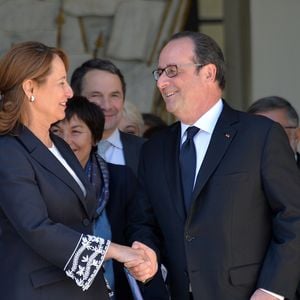 Ségolène Royal - Dernier conseil des ministres de la présidence de François Hollande au palais de l'Elysée à Paris. Le 10 mai 2017
© Veeren / Bestimage