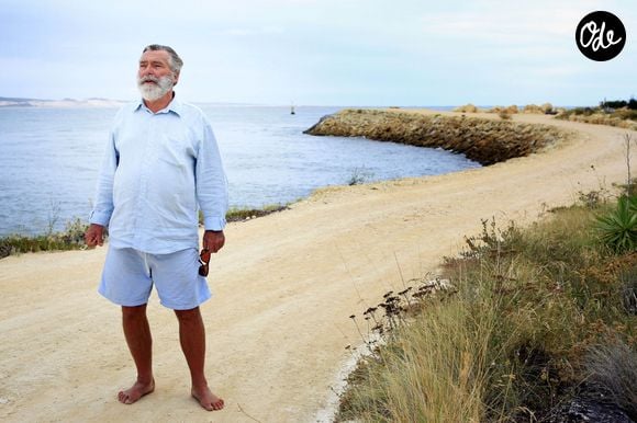 Photo d'archive datant de juillet 2012 montrant l'homme d'affaires Benoît Bartherotte posant chez lui au Cap Ferret, dans le bassin d'Arcachon, en France. Photo de Patrick Bernard/ABACAPRESS.COM