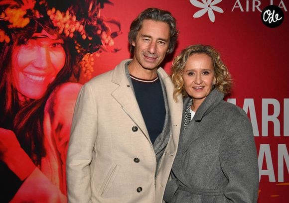 Laurent Solly et sa femme Caroline Roux au concert de Mareva Galanter au théâtre Music-Hall Show l'Alhambra à Paris, France, le 23 novembre 2023.

© Veeren/Bestimage