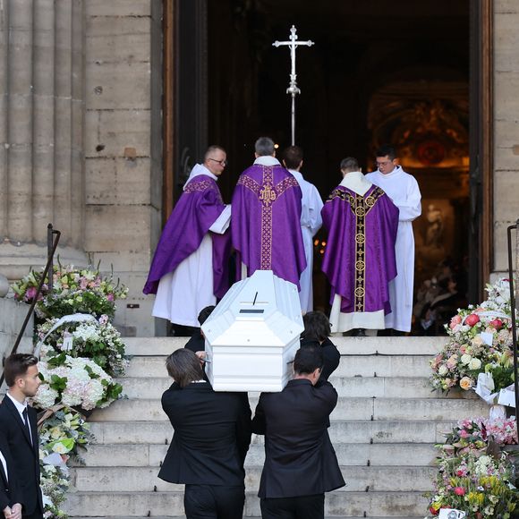 Obsèques de Nathalie Baye en l'église Saint-Sulpice à Paris le 23 avril 2026. 

© Dominique Jacovides - Coadic Guirec / Bestimage