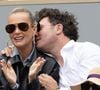 Le couple est apparu très complice lors du match de Richard Gasquet
Laeticia Hallyday et son petit ami Frédéric Suant en tribune lors des Internationaux de France 2025 à Roland Garros le 26 mai 2025 à Paris, France. Photo by Nasser Berzane/ABACAPRESS.COM