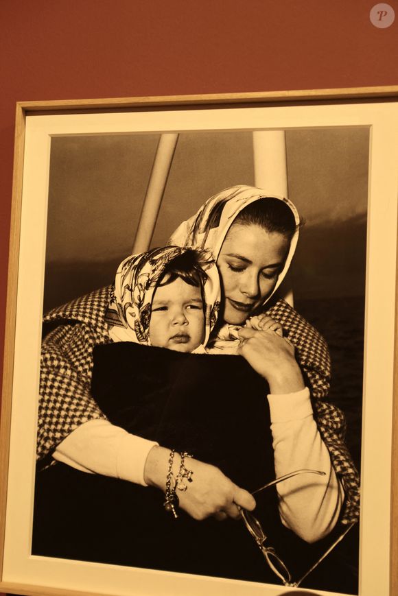 Visite de de l’exposition "Grace" qui se tient au Palais Princier de Monaco du 5 juillet au 14 septembre 2025, un hommage à la princesse Grace de Monaco le 7 juillet 2025 © Claudia Albuquerque/Bestimage