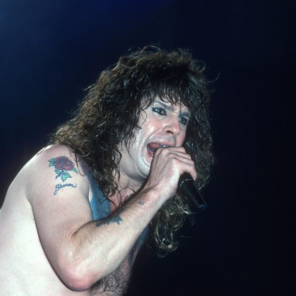 Ozzy Osbourne en concert en 1988  
©Photo Press Service / BESTIMAGE