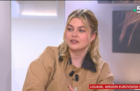 Louane invitée dans "C à Vous", capture d'écran France 5
