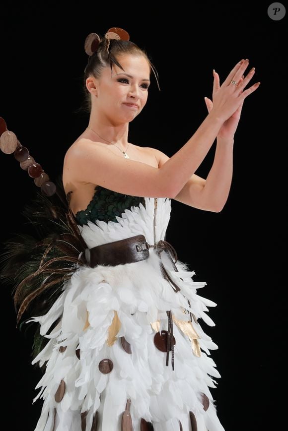 Marie Denigot-Hamon (coiffure Franck Provost / maquillage SLA make up Academy) - Défilé du 24ème Salon du Chocolat à Paris en faveur de l'association Mécénat Chirurgie Cardiaque au Parc des Expositions de la Porte de Versailles à Paris le 30 octobre 2018. © CVS-Veeren/Bestimage