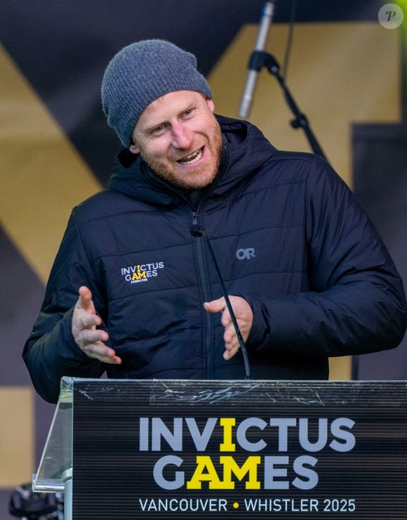 Le prince Harry à Vancouver au Canada pour les Invictus Games le 11 février 2025.
Crédit : Zak Hussein / Backgrid UK/ Bestimage