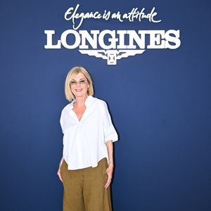 "Je sais que ça va faire beaucoup de bien à beaucoup de monde", a-t-elle ajouté.
Exclusif - Michèle Laroque dans l'espace VIP, le Pavillon Eiffel, lors de la 12ème édition Longines Paris Eiffel Jumping au pied de la Tour Eiffel sur le Champ-de-Mars à Paris, France, le 19 juin 2026. © Perusseau-Veeren/Bestimage