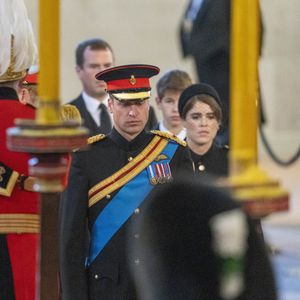Le prince William, prince de Galles - Veillée des petits-enfants de la reine Elizabeth II au Westminster Hall à Londres, Royaume Uni, le 17 septembre 2022.
©Mirrorpix / Bestimage