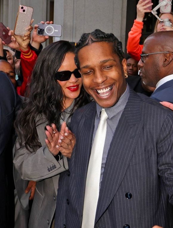 Rihanna et ASAP Rocky, le 18 février 2025.

Photo : Backgrid USA / Bestimage
