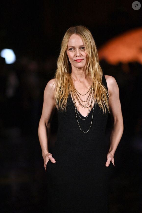 Vanessa Paradis assiste au défilé Chanel Womenswear printemps/été 2026 dans le cadre de la semaine de la mode à Paris le 06 octobre 2025 à Paris, France. Photo par Franck Castel/ABACAPRESS.COM