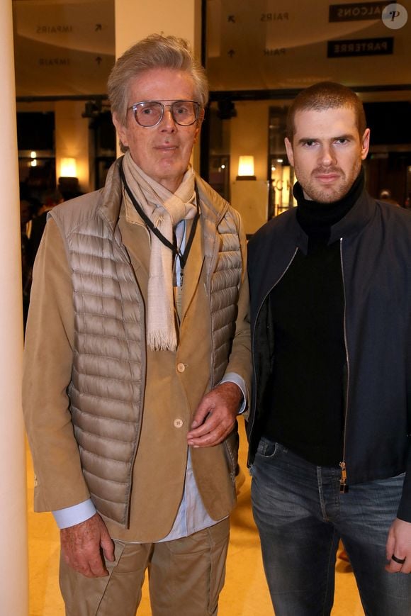 Exclusif - Dominique Desseigne et son fils Alexandre Desseigne lors de la soirée de Gala “Rodin - Ballet Julien Lestel”, produit par "Alexandra Cardinale Opera Ballet Production" à la salle Pleyel à Paris, France, le 9 Février 2023. 

© Bertrand Rindoff / Veeren / Bestimage