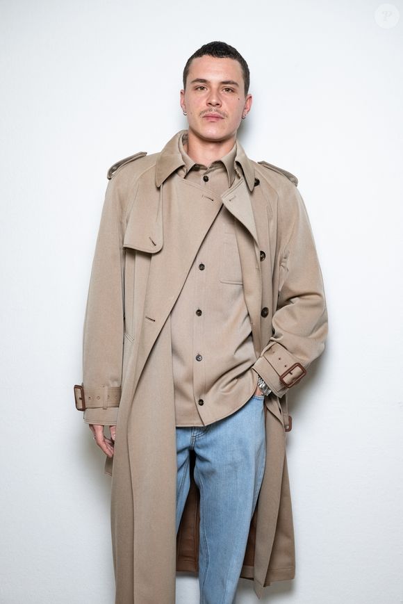 Aron Piper - Front row du défilé Tod's lors de la Fashion Week de Milan (MFW), à Milan, Italie, le 28 février 2025. © Stefano Guindani/SGPP/Bestimage