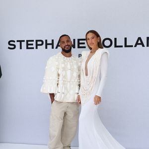 C'est donc bien entouré et soutenu que Slimane s'est dévoilé

Slimane et Vitaa - Arrivées au défilé "Stéphane Rolland", Collection Haute Couture Automne/Hiver 2025-2026" lors de la Fashion Week de Paris (PFW) le 8 juillet 2025. © Denis Guignebourg/Bestimage