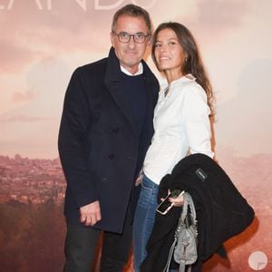 Christophe Dechavanne et sa fille Ninon à l'avant-première du film "Holy Lands" au cinéma UGC Normandie à Paris, France, le 4 décembre 2018. © Coadic Guirec/Bestimage