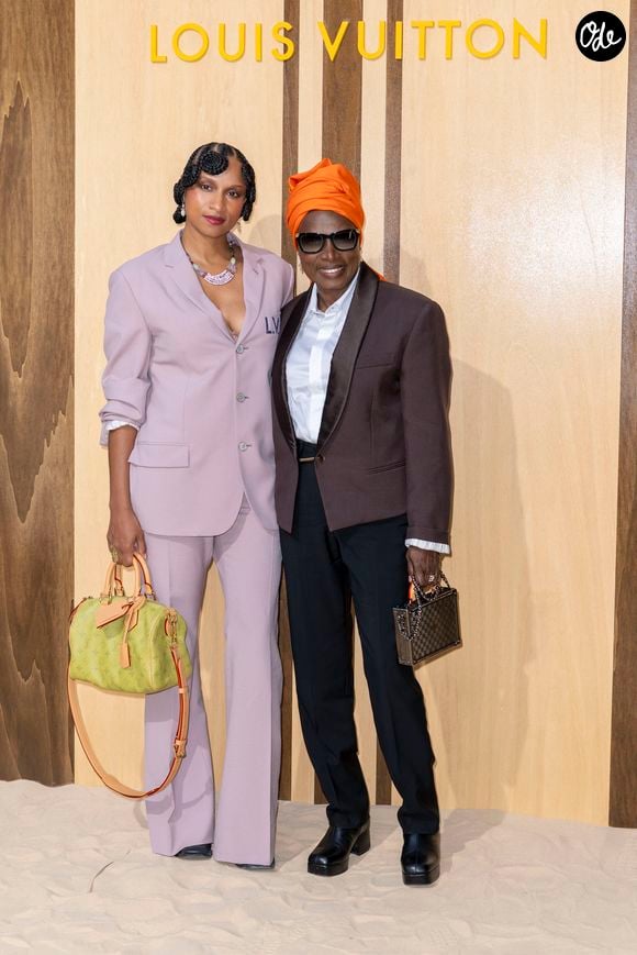 Angélique Kidjo - Photocall du défilé de mode Louis Vuitton Prêt à Porter Collection Homme Printemps/Été 2027 lors de la Fashion Week de Paris le 23 juin 2026.

© Olivier Borde / Bestimage