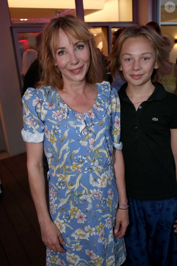 Exclusif - Julie Depardieu et son fils de 12 ans, Billy, qui joue dans le film - Projection en avant-première du film "Les Secrets de la Princesse de Cadignan" de A. Dombasle au CNC à Paris le 5 septembre 2023. © Bertrand Rindoff / Bestimage