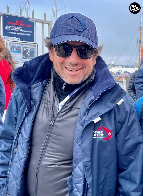 Patrick Bruel - People au départ de la 10ème édition du Vendée Globe 2024 aux Sables d'Olonne le 10 novembre 2024. © Fabien Faure / Bestimage