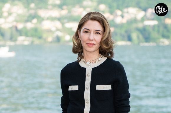 Sofia Coppola assistant au défilé Chanel Croisière 2025 à la Villa d'Este, à Côme, en Italie, le 29 avril 2025. Photo : Aurore Marechal/ABACAPRESS.COM