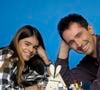 Le public se souvient encore de son visage et de son personnage dans "Un Indien dans la ville". 

Archives - En France, à Paris, en studio, Ludwig Briand âgé de 14 ans et Thierry Lhermitte, sur fond bleu, face à face © Michel Marizy via Bestimage