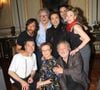 Exclusif - Le chef Jean-Pierre Jacquin, Catherine Frot, Gilles, Pierre-Jean Chalençon, Frédéric Longbois, Jordan de Luxe et Grace de Capitani - Dîner privé chez P.J.Chalençon au palais Vivienne à Paris, France, le 7 juin 2019. © Philippe Baldini/Bestimage