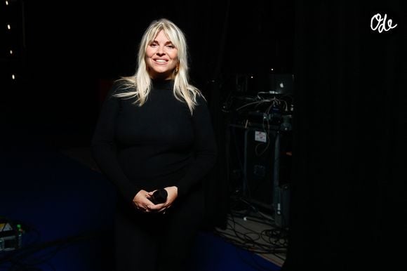S'ils s'apprêtent à vivre cette nouvelle aventure ensemble, Sophie Tapie ne cache pas ses appréhensions :

Exclusif - Sophie Tapie (enceinte) - Backstage - Enregistrement de l'émission "La Boîte à Secrets N°19" dans les studios de la Cité du Cinéma à Saint-Denis, présentée par F.Bollaert et diffusée le 3 janvier sur France 3
© Christophe Clovis / Bestimage