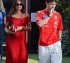 Dans une tenue tendance signée Zimmermann, la jeune femme dévoile un ventre déjà très arrondi sur ses réseaux sociaux.

Charles et Alexandra Leclerc pendant le Grand Prix de Formule 1 en Italie, du 4 au 6 Septembre 2026.

© Bestimage