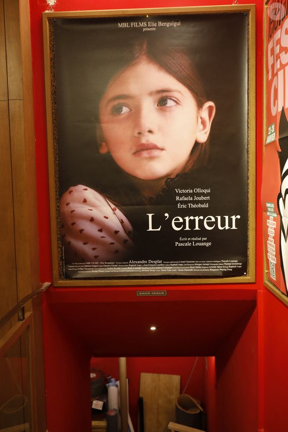 Exclusif - Illustration lors de la projection du premier court-métrage de Pascale Louange "L'erreur" au cinéma Le Christine à Paris le 21 janvier 2025. "L'Erreur", lorsque l'enfant est victime de l'aliénation maternelle. Un film bouleversant.

© Marc Ausset-Lacroix / Bestimage
