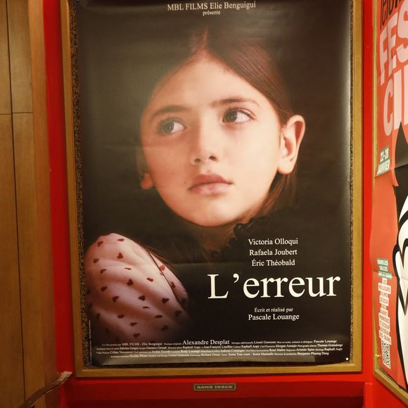 Exclusif - Illustration lors de la projection du premier court-métrage de Pascale Louange "L'erreur" au cinéma Le Christine à Paris le 21 janvier 2025. "L'Erreur", lorsque l'enfant est victime de l'aliénation maternelle. Un film bouleversant.

© Marc Ausset-Lacroix / Bestimage