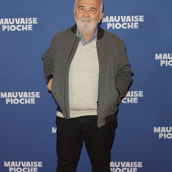 Gérard Jugnot - Avant-première du film "Mauvaise pioche" au Publicis Cinémas à Paris le 23 mars 2026. © Coadic Guirec/Bestimage