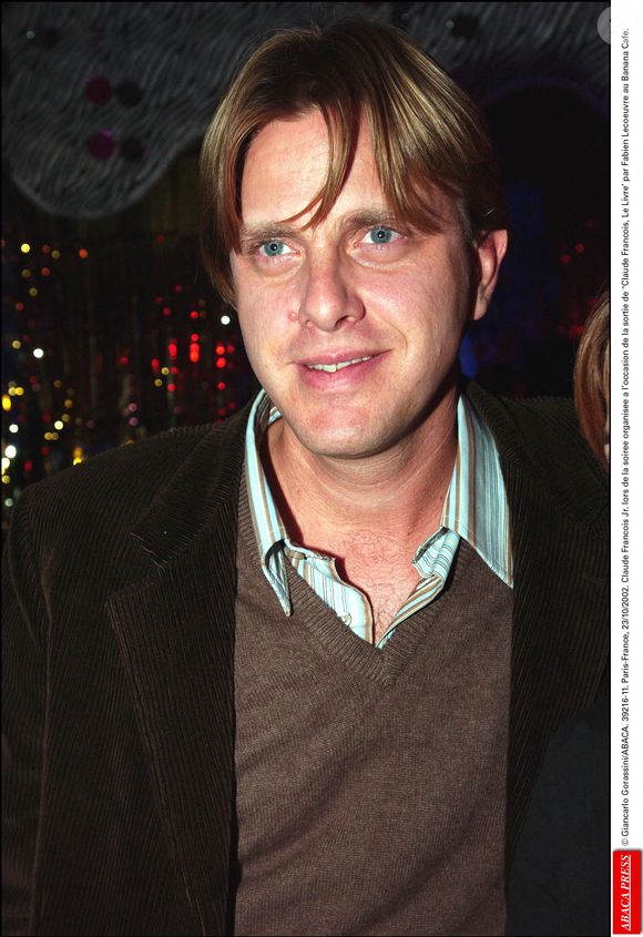 Claude François Jr lors d'une soirée organisée en 2002. Gorassini Giancarlo/ABACA