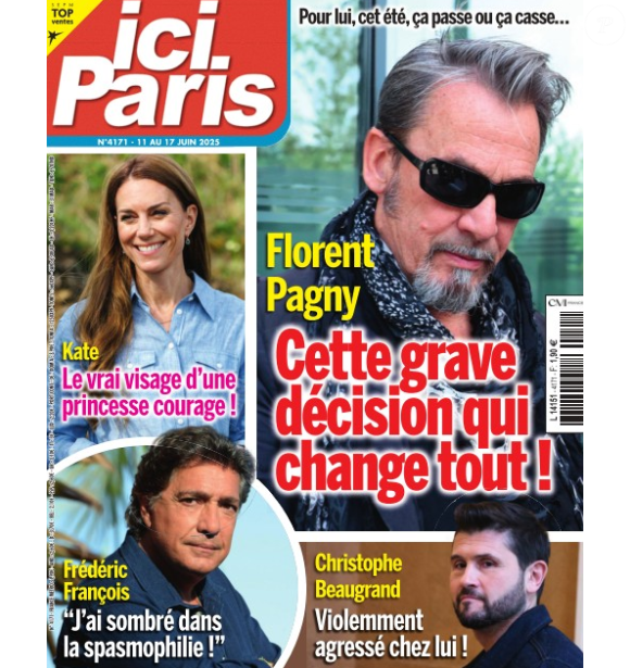 Couverture "Ici Paris" mercredi 11 juin 2025