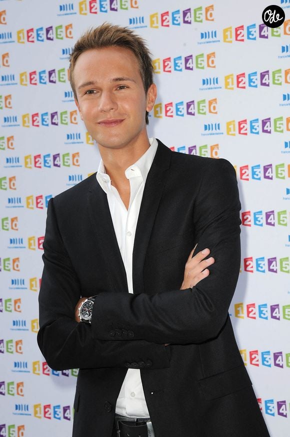 Cyril Feraud arrivant à la conférence de presse annuelle du groupe France Télévisions à Paris, en France, le 31 août 2011. Photo de Giancarlo Gorassini/ABACAPRESS.COM