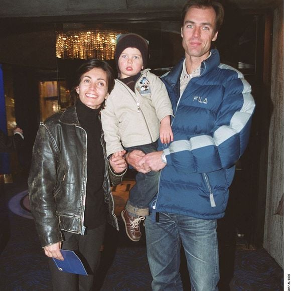 Aïtor est le fruit des amours entre Adeline et le mannequin Sergio Temporelli.

Adeline Blondieau et Sergio Temporelli au spectacle Le Voleur de Paris au Lido  12/11/2001 Coadic Guirec, Bestimage.