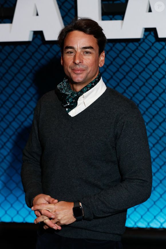 Julian Bugier à l'avant-première de la série "La cage" à Paris, le 4 novembre 2024. 

Photo : Christophe Clovis / Bestimage