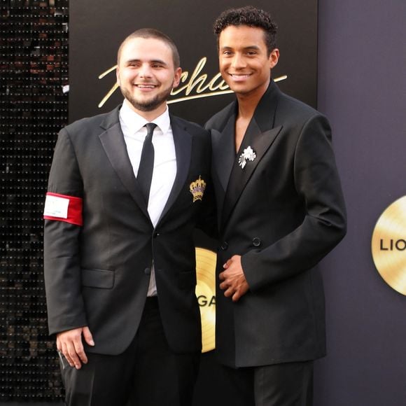 Prince Jackson, etJaafar Jackson à l'extérieur de la première de "Michael" au Dolby Theatre à Hollywood

©Bestimage
