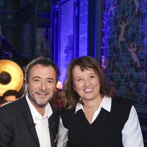 Exclusif - Bernard Montiel, Anne Roumanoff - Enregistrement de l'émission "L'Invitation", présentée par B.Montiel et diffusée le 29 décembre sur Olympia TV
© Jack Tribeca / Bestimage