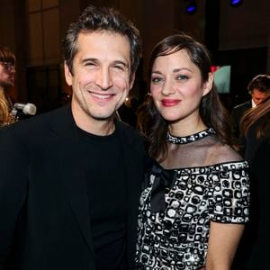 Guillaume Canet et Marion Cotillard (en Chanel) - Intérieur du dîner Chanel des révélations César 2020 au Petit Palais à Paris, le 13 janvier 2020.
© Olivier Borde/Bestimage