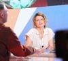 France Pierron sur le plateau de la Chaine l'Equipe. 2024-V-06. © Alain Guizard / Bestimage