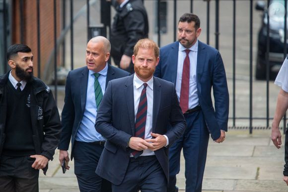 Le prince Harry, duc de Sussex, lors de la deuxième journée d'appel de la Haute Cour concernant sa plainte contre le ministère de l'Intérieur et le niveau de sécurité dont il bénéficie pendant son séjour au Royaume-Uni. (Crédit image : © Tayfun Salci/ZUMA Press Wire)