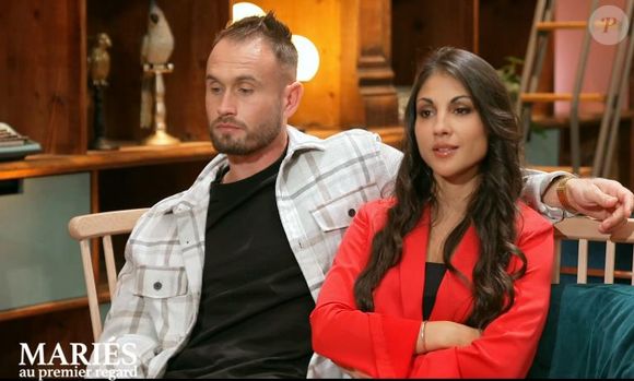 À l'époque il avait épousé Estelle.

Estelle et Maximilien de "Mariés au premier regard" lors de l'épisode du 5 juin 2023