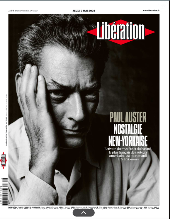 "Libération", édition du jeudi 2 mai 2024.