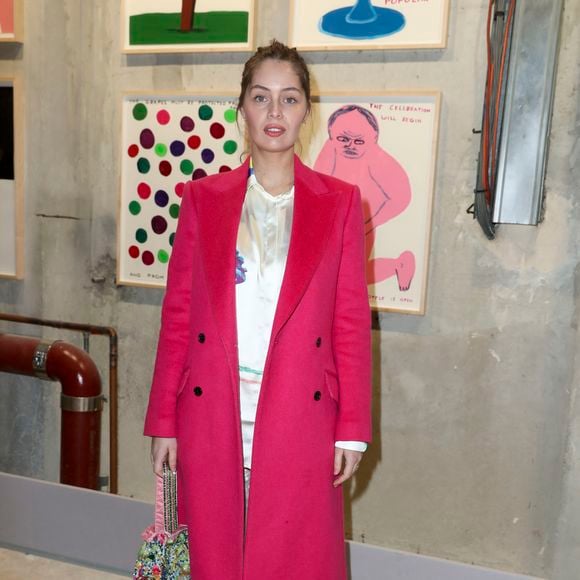 Marie-Ange Casta - Vernissage de l'artiste David Shrigley x La Maison Ruinart "Unconventional Bubbles" à l'Opera Bastille à Paris le 5 mars 2020. © Olivier Borde/Bestimage