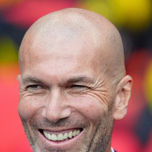 Zinedine Zidane lors de la finale de l'UEFA Champions League au stade de Wembley à Londres. samedi 1er juin 2024. ... Mike Egerton/PA Wire : Mike Egerton/PA Wire.